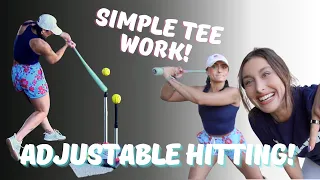 Cage CHAT and ADJUSTABLE Hitting Drills with BAYLEE KLINGLER!