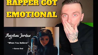 Angelina Jordan's rise to stardom! - “When You Believe “ RAPPER REACTION