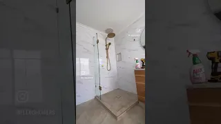 Frameless Shower Screen - Installation Video - Bathroom Renovation - Melbourne Victoria