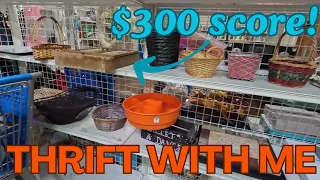 Thrift with me at FIVE Goodwills! Thrifting to resell on eBay, Poshmark and Mercari.