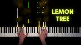 Fools Garden - Lemon Tree - Piano Cover + Sheet Music
