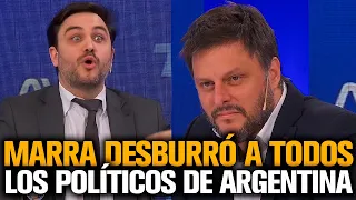 MARRA DESBURRÓ A TODOS LOS POLÍTICOS DE ARGENTINA