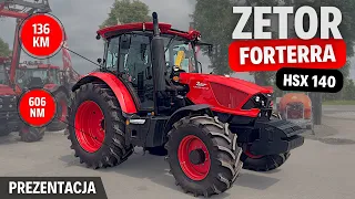 ZETOR FORTERRA HSX 140 - prawie największy ciągnik od Zetora | Prezentacja / test ciągnika