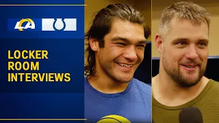 Rams @ Colts Postgame Locker Room Interviews: Puka Nacua & Rob Havenstein React To Week 4 OT Win