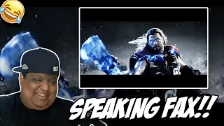 BRANDO REACTS TO @TheCriticalDrinker Why Thor Love And Thunder Sucked - A Scene Comparison