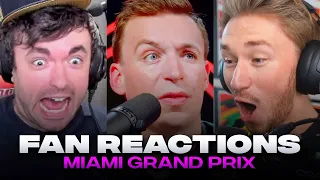 Fans Live Reactions to the 2023 Miami Grand Prix