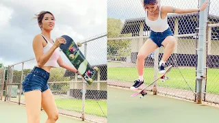 My Wife's 1 Year Skate Progression