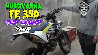 Husqvarna FE 350 Akrapovic VS FMF Awesome Comparison Exhaust Sound