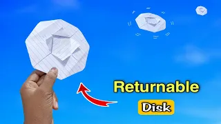 paper returnable sheild, captain america paper sheild, come back paper disk, flying disk