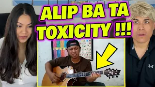 ALIP BA TA - TOXICITY | SYSTEM OF A DOWN GUITAR COVER | REACTION