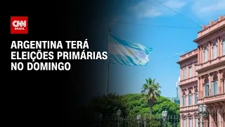 Argentina terá eleições primárias no domingo (13) | LIVE CNN