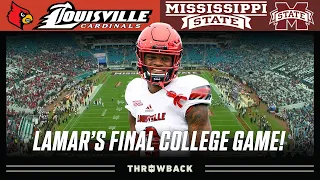 Lamar Jackson's FINAL College Game! (Louisville vs. Mississippi State, 2017 TaxSlayer Bowl)