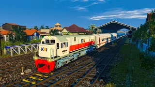 Trainz Simulator Indonesia Joyride Virtual Kereta Api Commuter Line Dhoho Talun - Wlingi