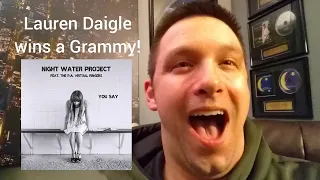 Lauren Daigle wins a Grammy Award!