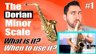 Dorian Minor Scale on SAX - Jazz Modes - Saxophone Lesson by Paul Haywood