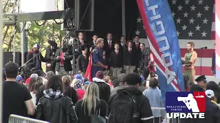 Homelander, The Deep and more cast filming scenes for season 4 The Boys - Toronto. Chase Crawford