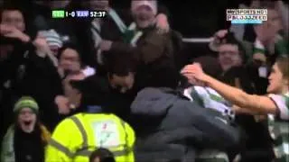 CELTIC V RANGERS GOAL 1-0 28/12/11