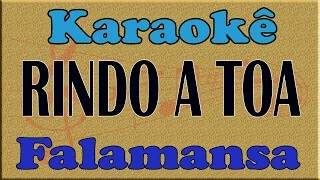Falamansa Rindo à toa Karaoke