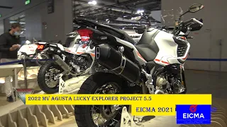 2022 MV Agusta Lucky Explorer Project 5.5 Walkaround Eicma 2021