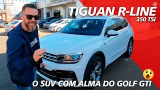 VW TIGUAN R-LINE 350 TSI - Um SUV Com Alma Do Golf GTI