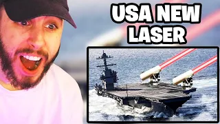 Brit Reacts to US New LASER Aircraft Carrier SHOCKED The World!