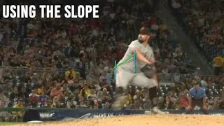 Pitching:  How to Throw Harder - Using the Slope (Drive and Drop) Mechanical Explanation