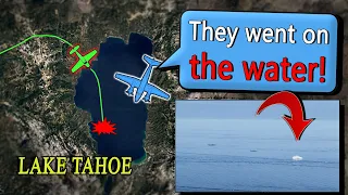 Aircraft Crashes into Lake Tahoe waters | Both occupants survived!