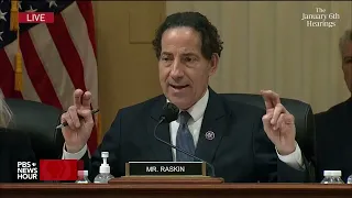 WATCH: Rep. Raskin says Trump actively fired up supporters on social media ahead of Jan. 6