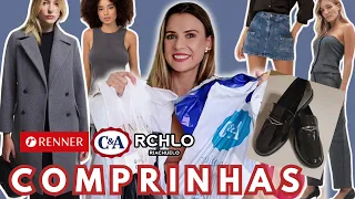 COMPRINHAS PERFEITAS |C&A| RENNER| RIACHUELO. ALFAIATARIA| MOCASSIM| SOBRETUDO| SHORT SAIA E MAIS.