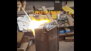 Junk Mill Redressing with Tungsten Carbide | Welding with Tungsten Carbide | Pengelasan Tungsten