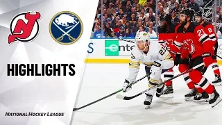 Devils @ Sabres 10/05/19 Highlights