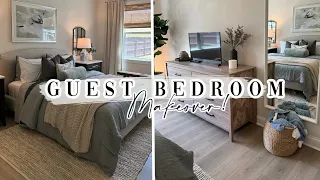 GUEST BEDROOM MAKEOVER | NEW HOME DECOR & FURNITURE