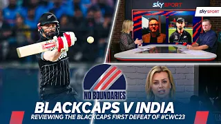 REACTION: Hosts India hand BLACKCAPS first loss at #CWC23 | No Boundaries 🏏