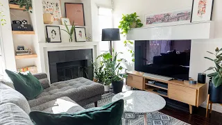 Room Tour – Relaxing DIY Living Room Makeover