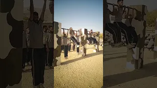pull up and chin up competition of Pak army