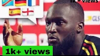 Lukaku Speaks several languages