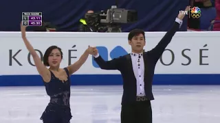 2017 Worlds   Pairs   SP   Wenjing Sui & Cong Han   Blues for Klook by Eddy Louis