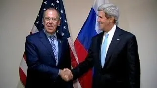 Russia and US increase diplomatic push over Syrian chemical weapons