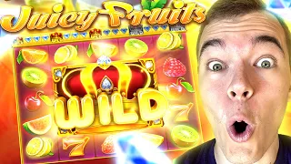 Record Breaking WIN On Juicy Fruits! || Bonus Buys