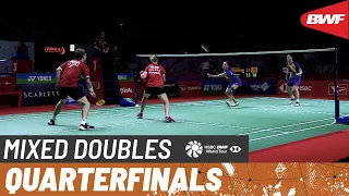 DAIHATSU Indonesia Masters 2022 | Gicquel/Delrue (FRA) vs. Tang/Tse (HKG) [6] | QF