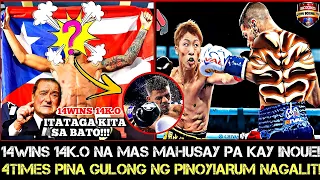 LAKING SISI NI BOB ARUM SA PINOY NA ITO! SINAGASAAN AT 4TIMES PINA GULONGAN ANG 14W-14K.O NG PINOY!