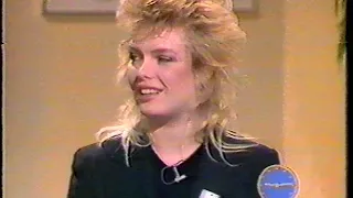 Kim Wilde   1983 04 07   Kim goes shopping  + int @ Breakfast TV