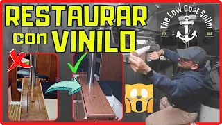 EP55 - Cómo restaurando con VINILO adhesivo. TUTORIAL FÁCIL, rápido y de resultado espectacular.