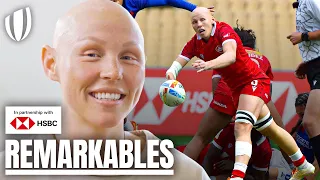 'This is who I am. This is the way I look.' Olivia Apps on Alopecia and rugby