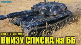 Бой ВНИЗУ СПИСКА на ББ ✅ World of Tanks Bourrasque лучший бой