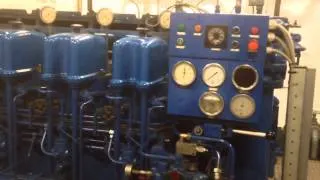 ABC 5500Hp diesel engine start up