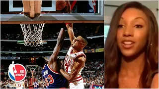 I Love 90s Basketball: Pippen dunking on Ewing, 1996 NBA draft | NBA on ESPN