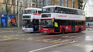 Buses In Walthamstow Central 2/3/2024