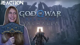 FIRST REACTION | God Of War Ragnarok DLC (Valhalla) Trailer