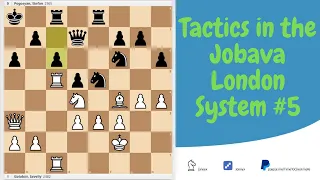 Tactics in the Jobava London System you should know. #5 Golubov vs Pogosyan